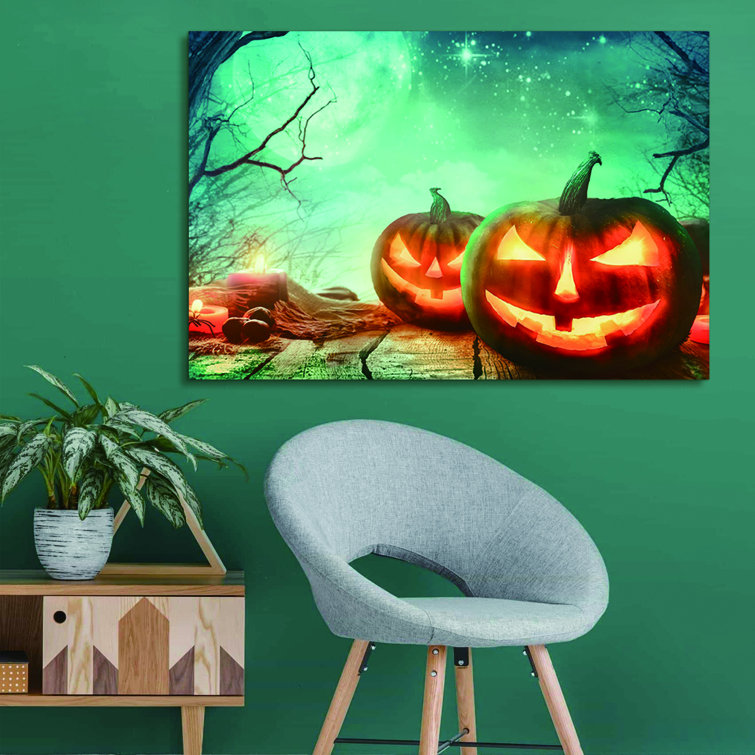 Halloween canvas shop wall art